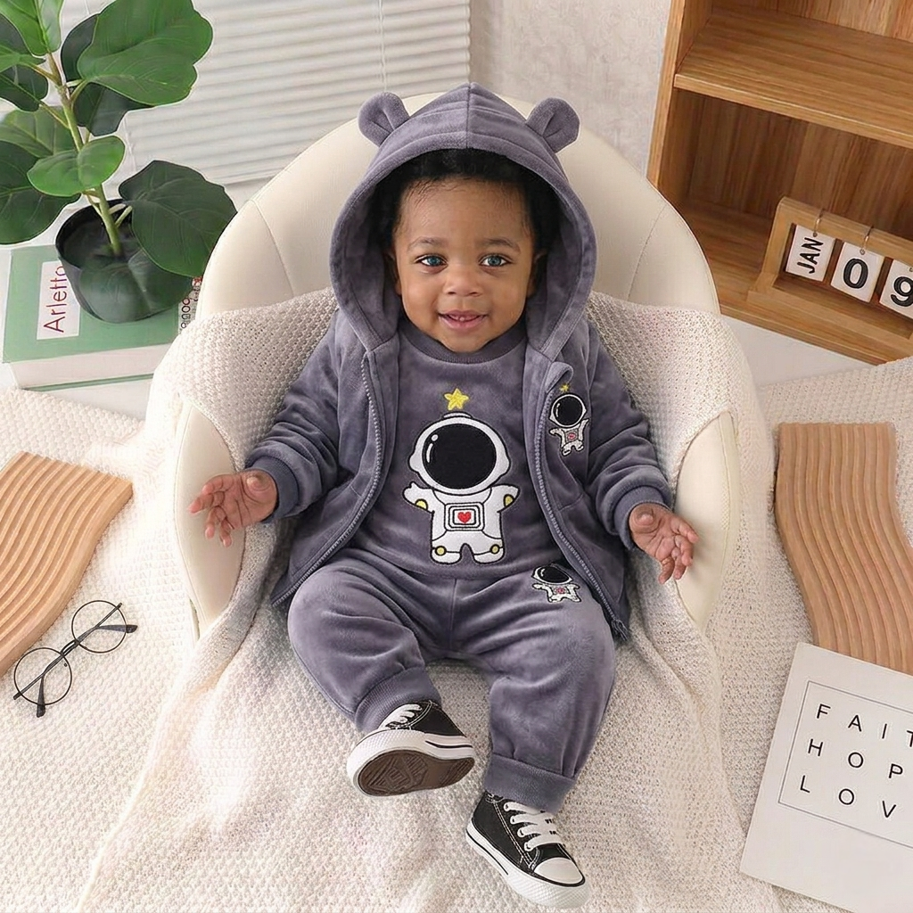 Starlight Astro Velour 3 Piece Set
