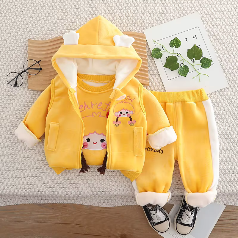 Ponytails Velour Set 3 Piece Set