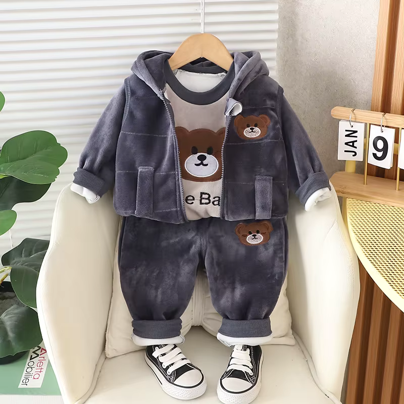 Bambé Bear Plush 3 Piece Set