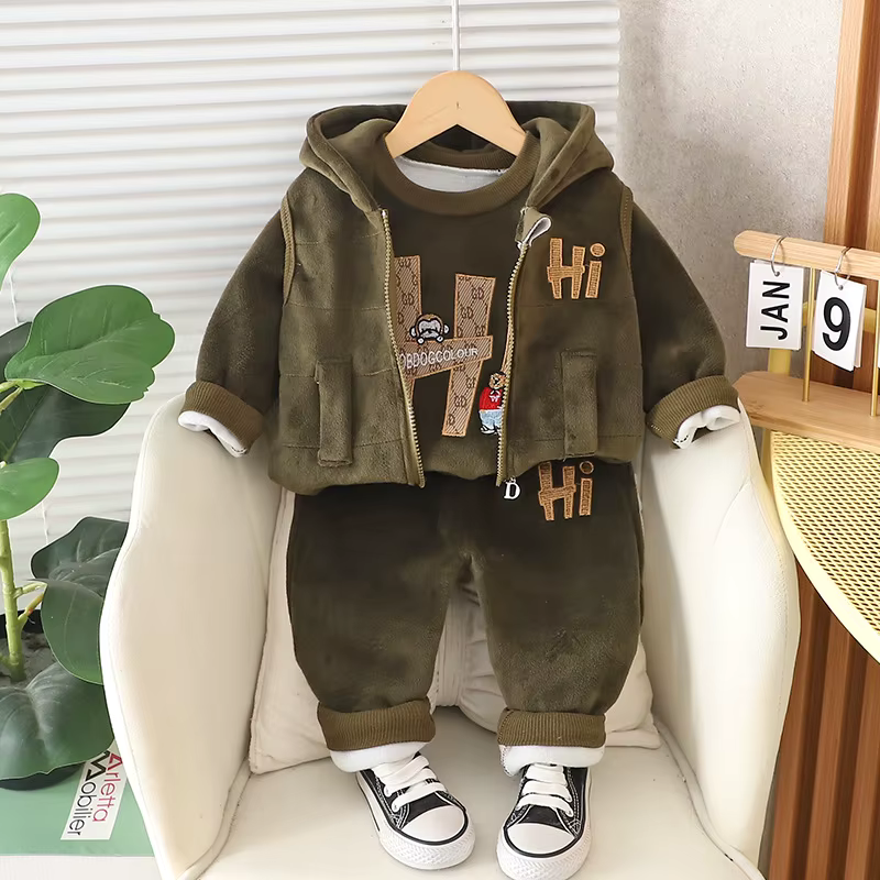Hi Cub Velour 3 Piece Set
