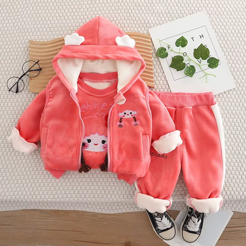 Ponytails Velour Set 3 Piece Set