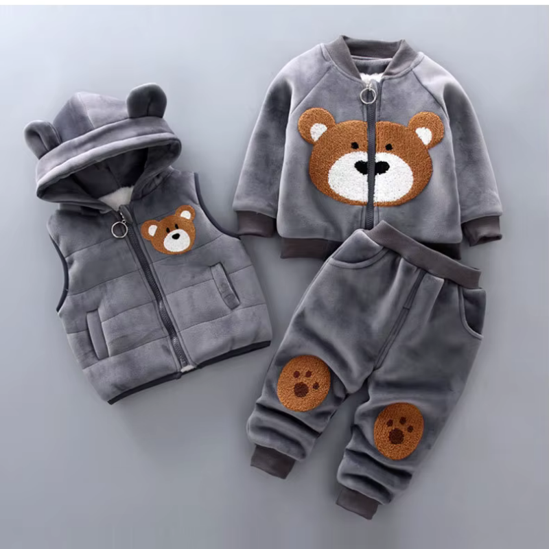 Big Head Bear 3 Piece Set